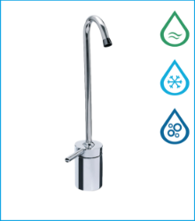G72 WG manual two way tap,  for ambient and cold water with CO2 option, compatible with the NIAGARA IN 120 WG,  H20MY IN 15 WG and the J CLASS IN 45 WG