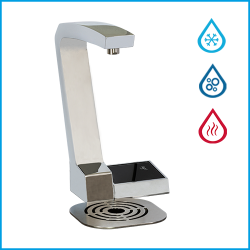 PRO-STREAM 55 TAP - for chilled, sparkling and hot water. Comes complete with an undersink chiller and separate boiler.